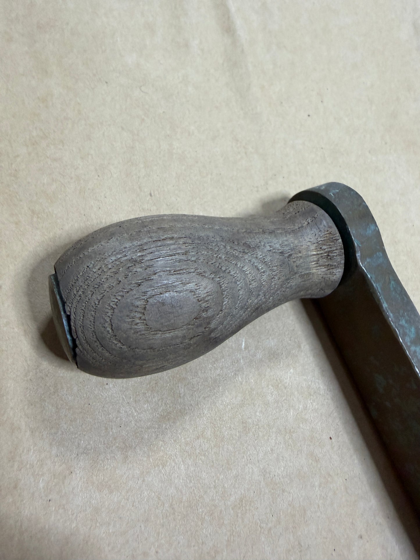 8 1/2" Long Bronze 1 1/8" Insert Handle