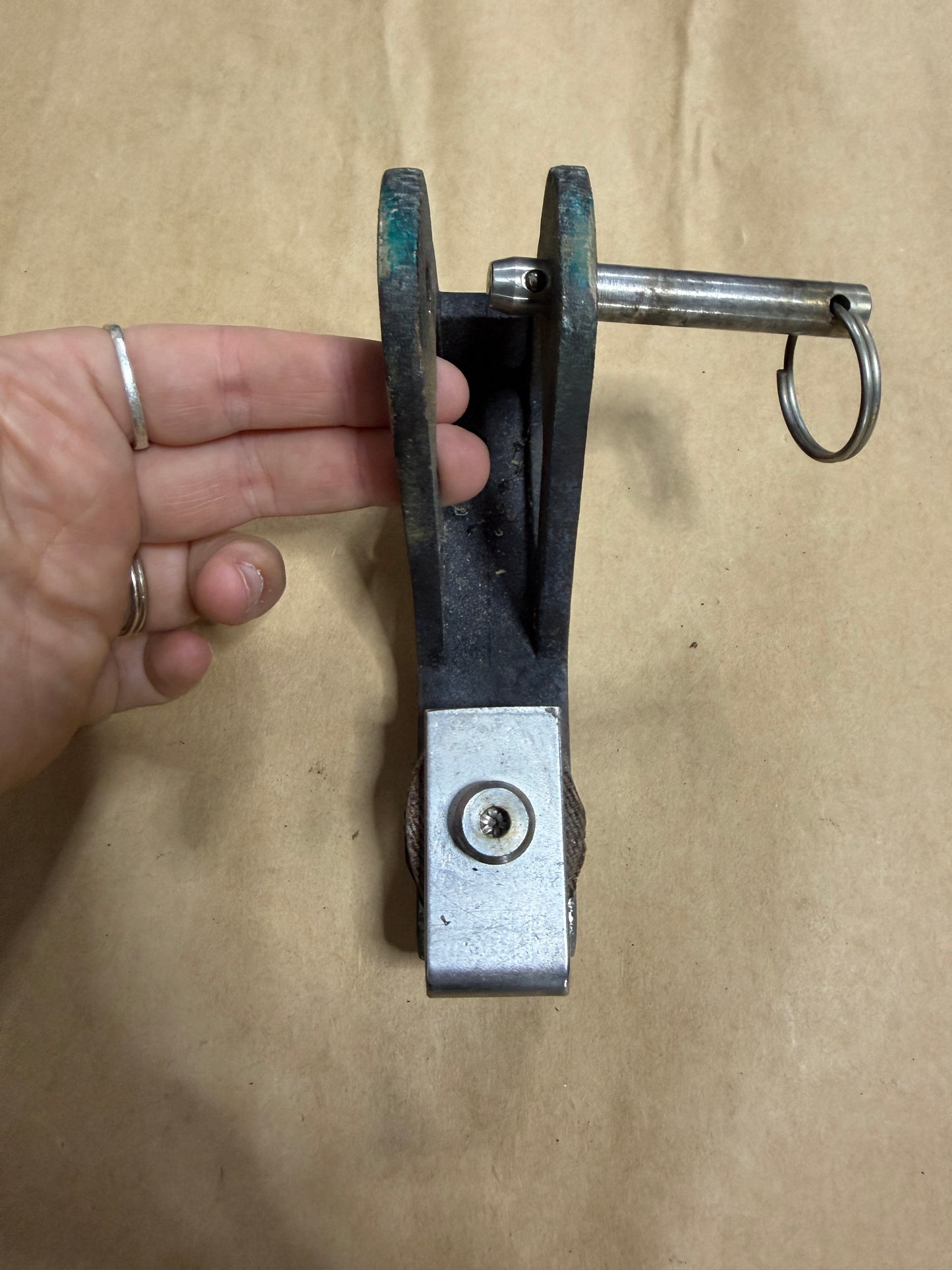 Cast Bronze Gooseneck Slide - 7/16" Diameter