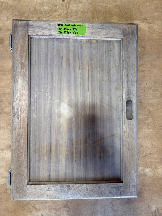 Interior Cabinet Door - ID: 23 1/2" x 16 5/8" -- #48