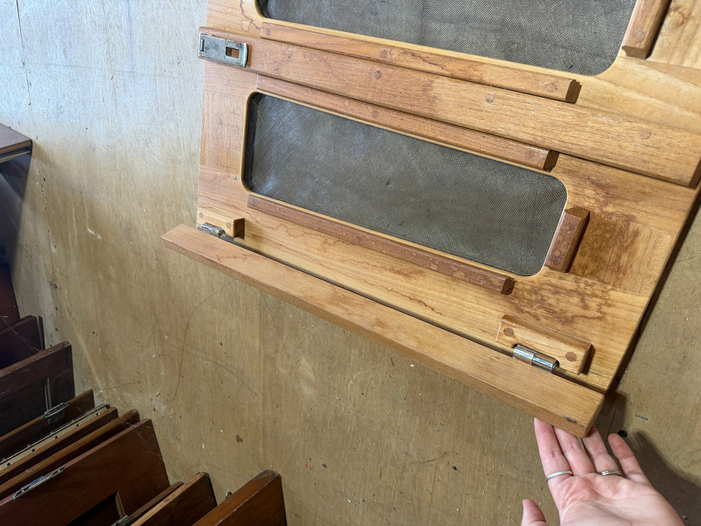 Hinged Set Of Companionway Doors -- #78