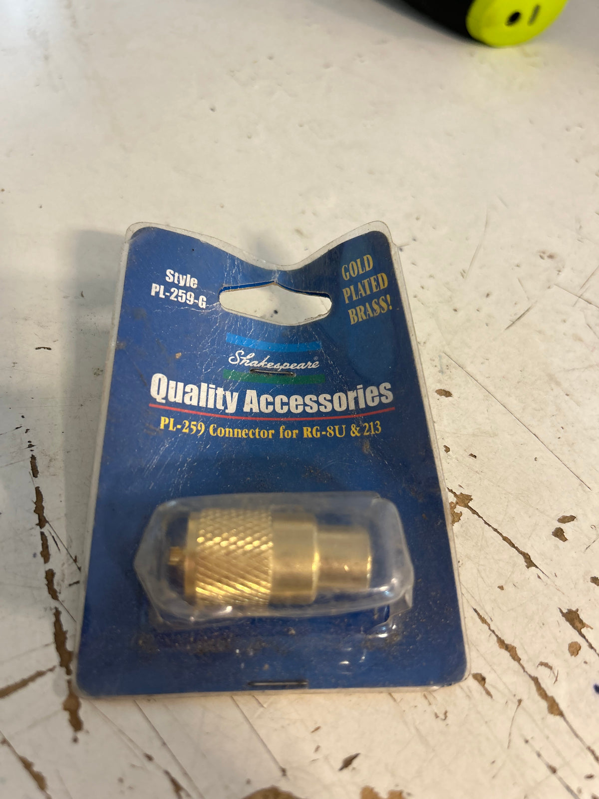 Shakepeare PL-259-G Gold Plated Brass Connector