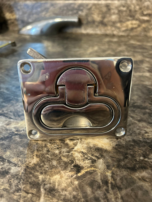 Sea-Dog Stainless Steel Hatch Handle Latch 3-3/4” x 3”