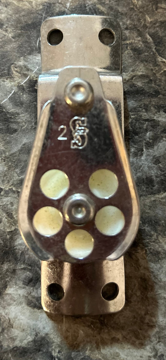 Micro Schaefer Cheek Block - 1" Sheave
