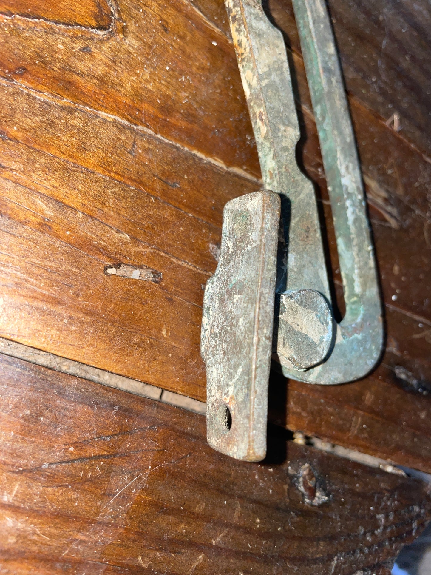 Vintage Bronze Hatch Hardware