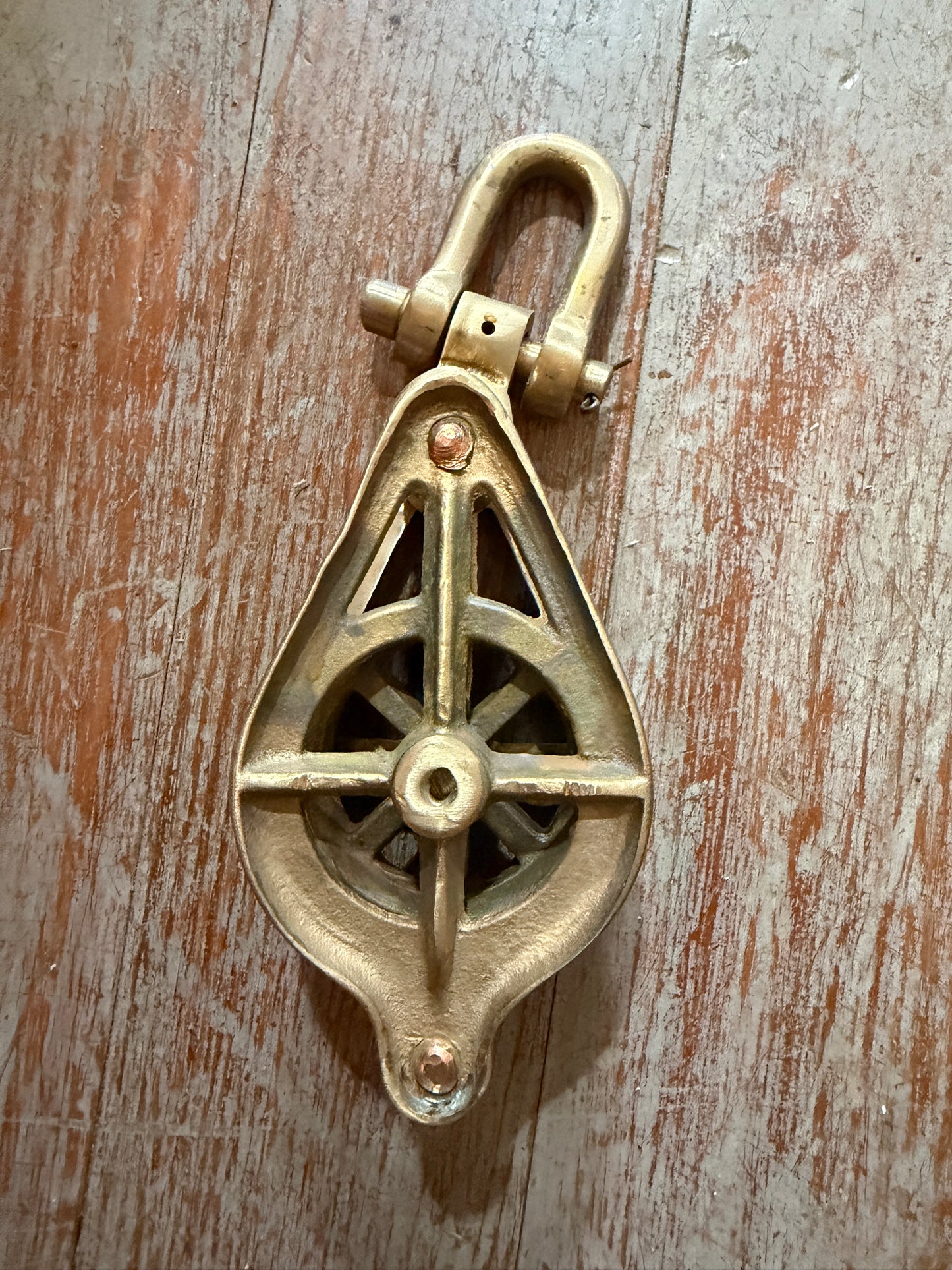 BB1992 Bronze Cage Block With Shackle - Herreshoff