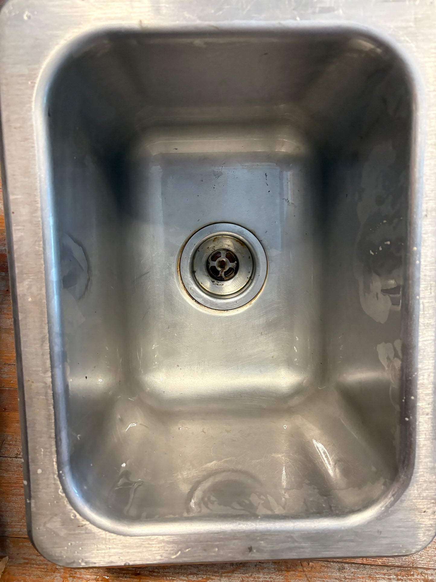 Polar Stainless Steel Sink drop in 17x13" OD