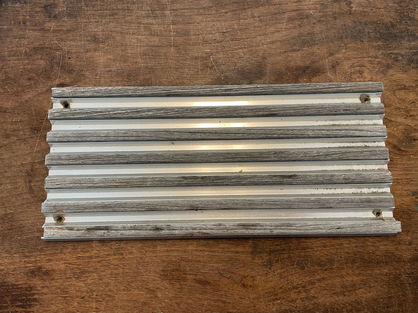 Garelick Teak/Aluminum Folding Step