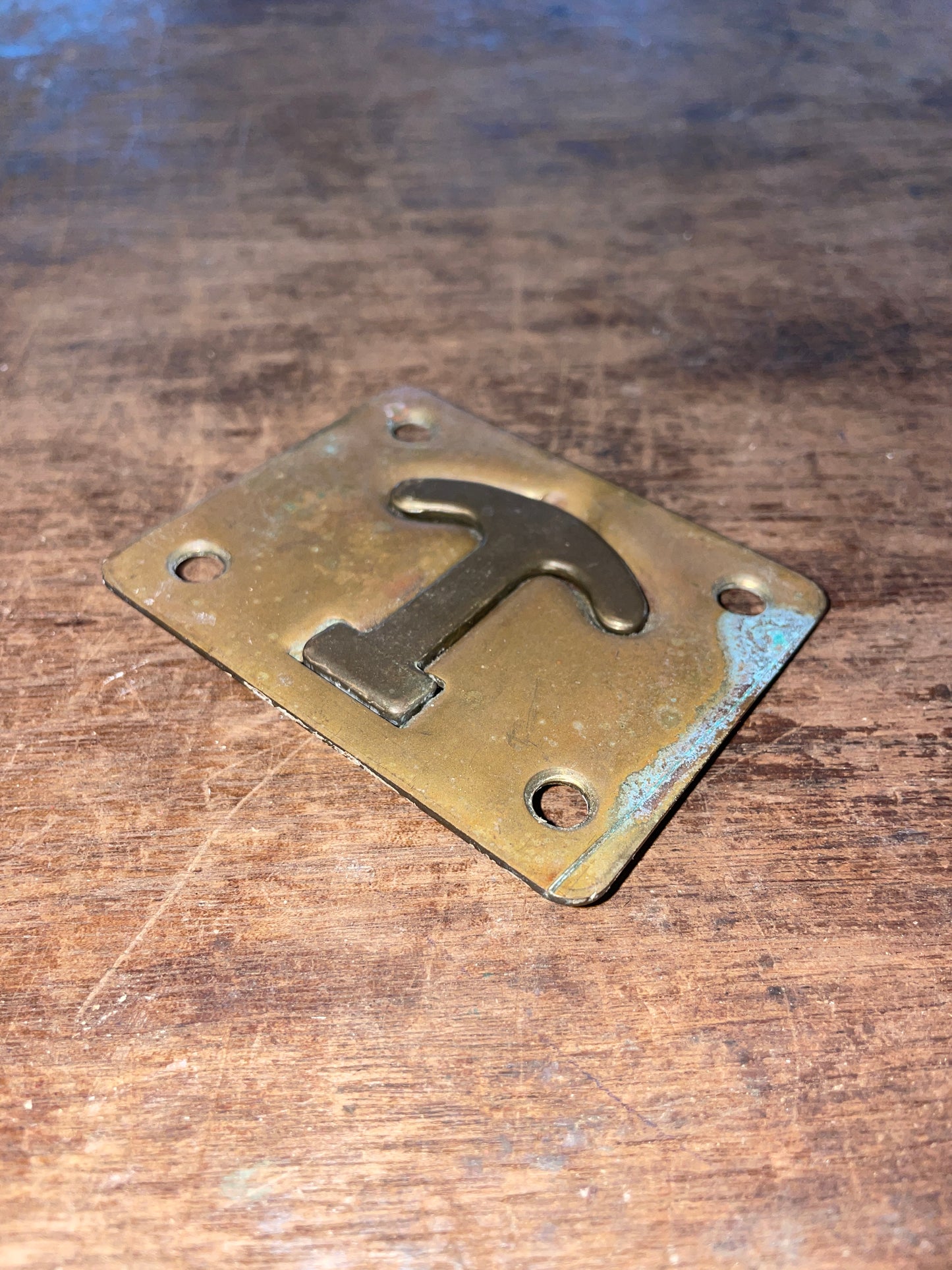 Brass Anchor Hatch Handle