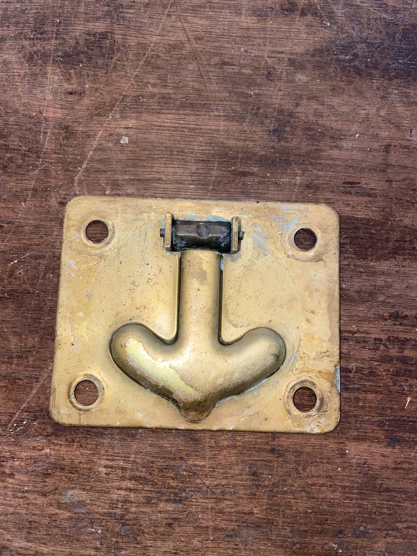 Brass Anchor Hatch Handle