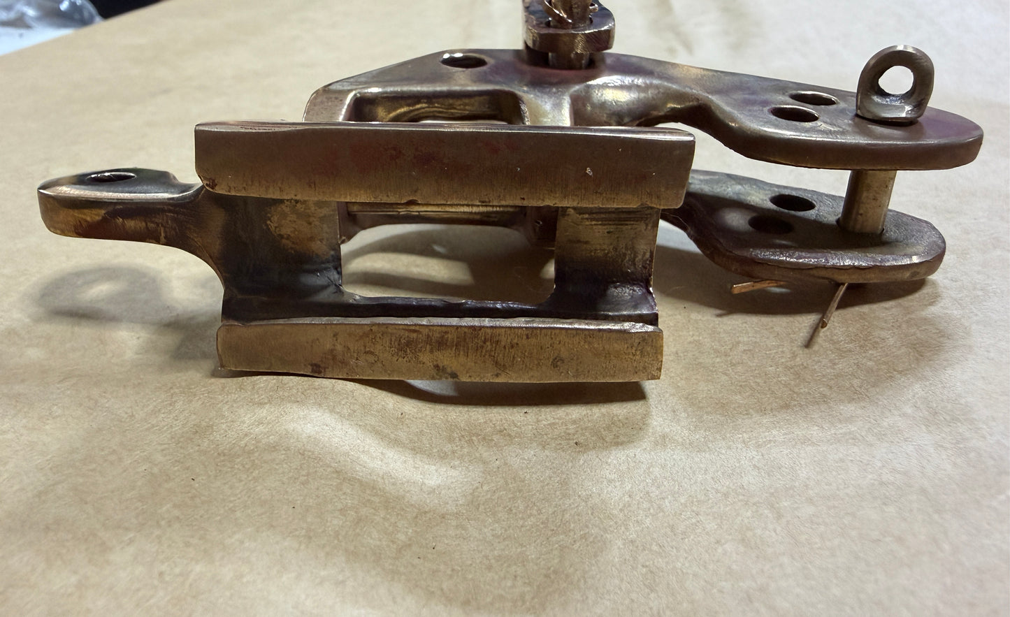 Bronze 7/8" Sail Track Gooseneck