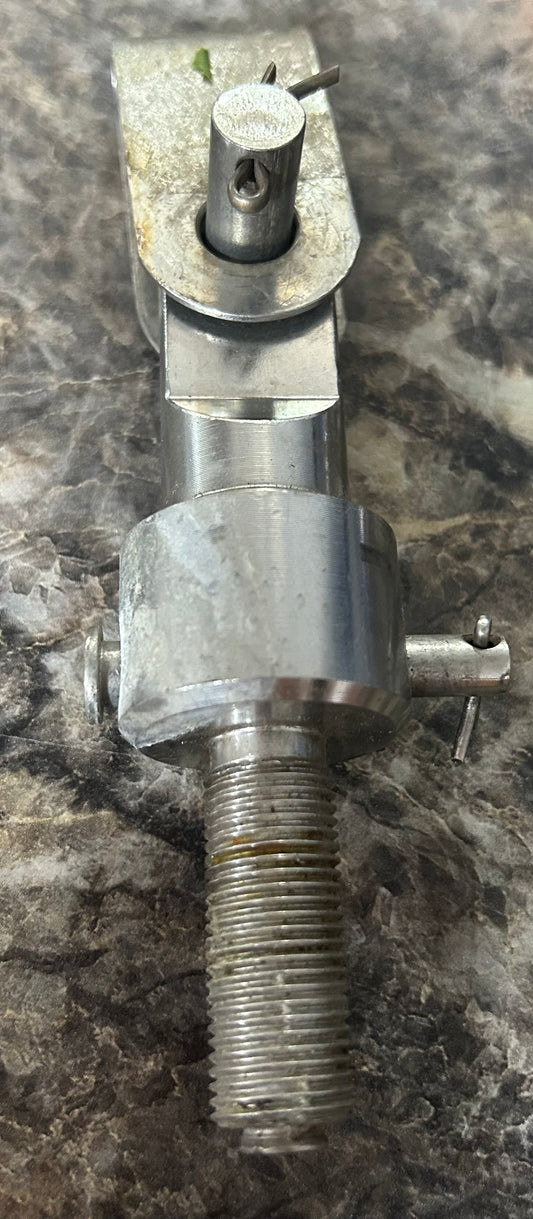 Stainless Steel Toggle Assembly with 9/16” threaded stud end with a Clevis