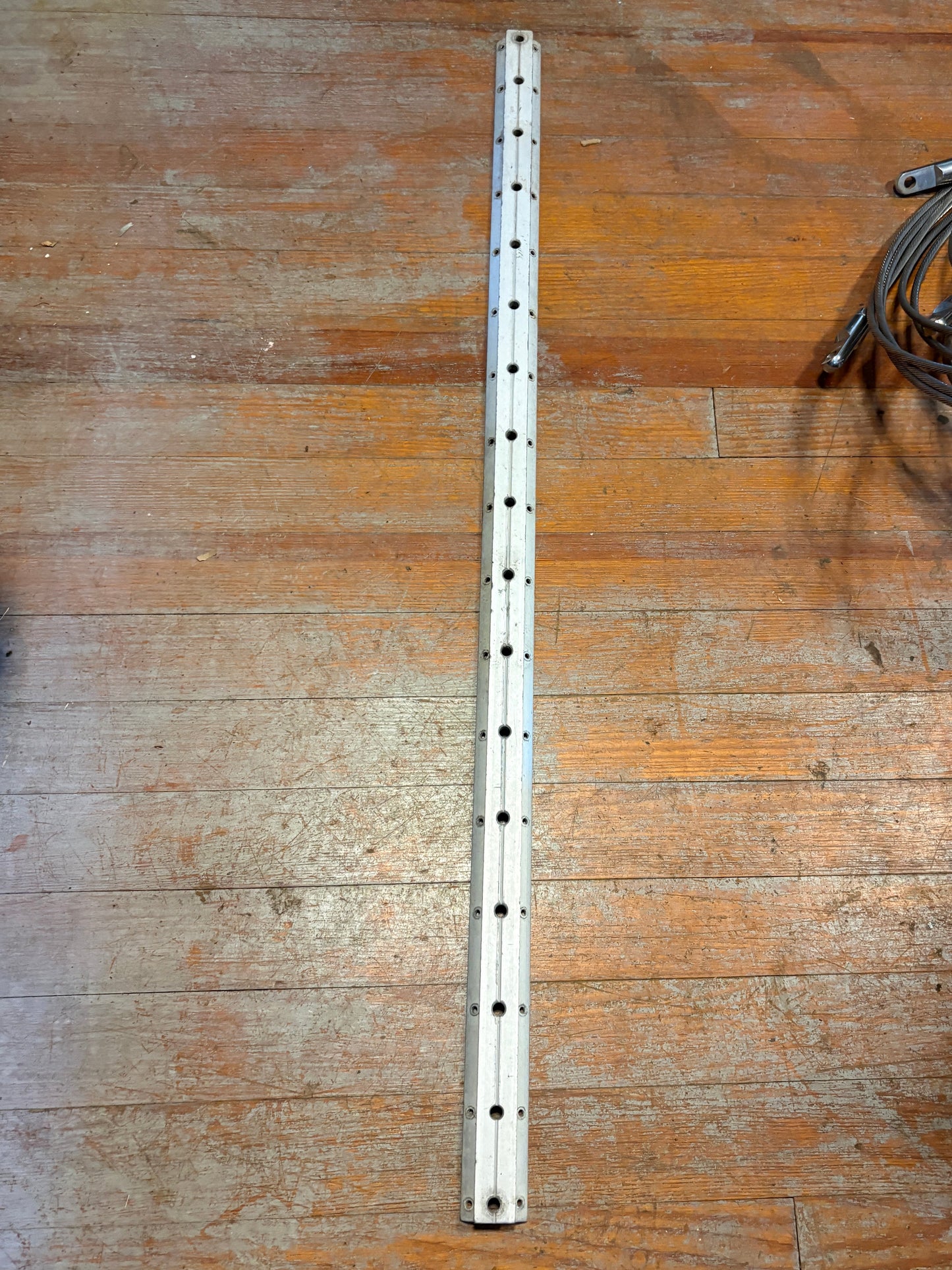 Aluminum Mast Track 48" long 1 1/4" Track