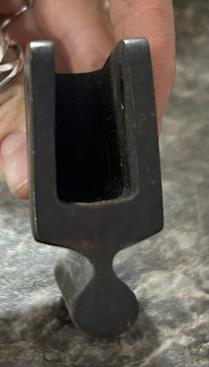 Bronze gooseneck slide 1/2" diameter