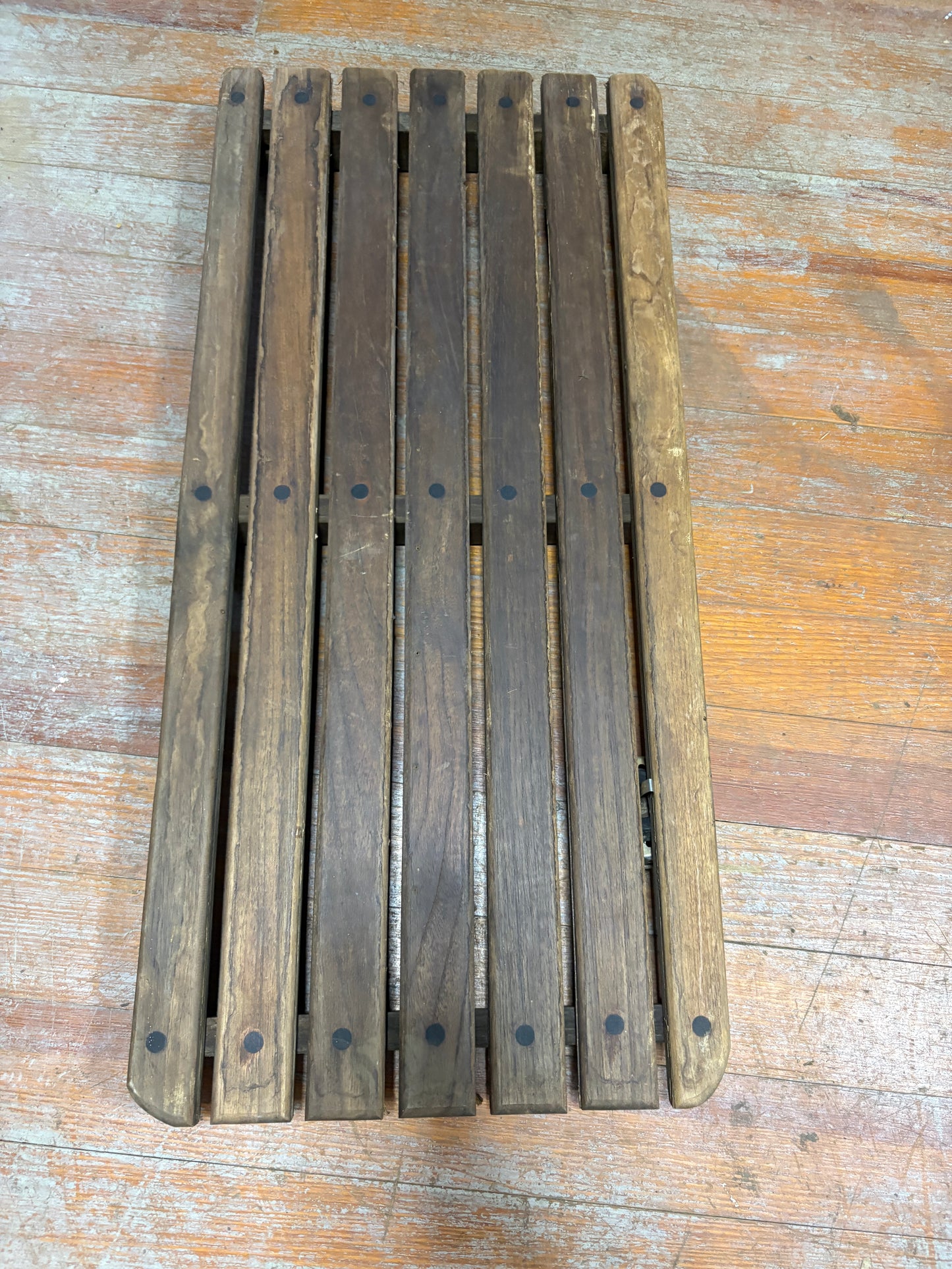 Teak Floor Board off of a 32' Custom