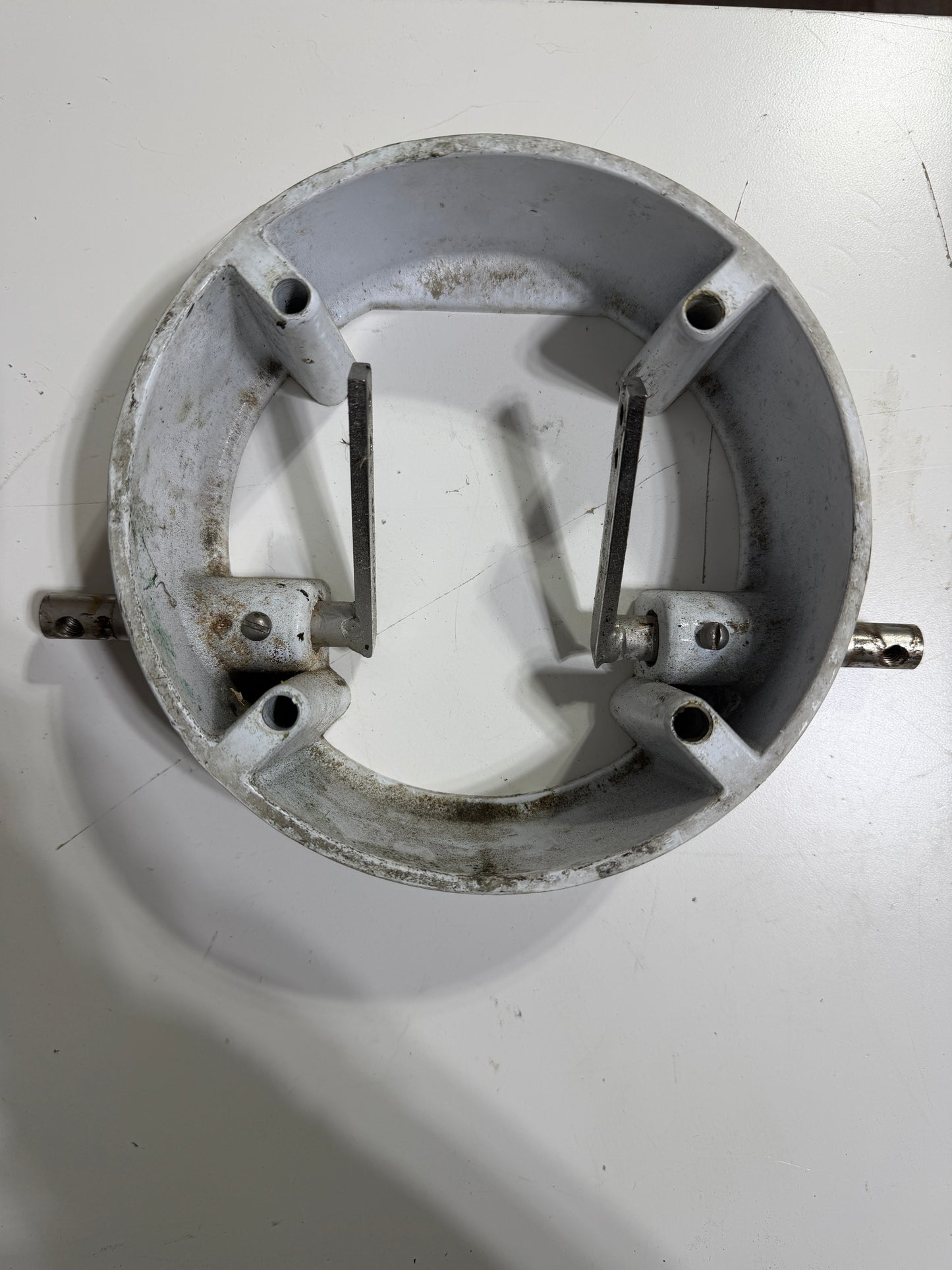 Pedestal Collar - 6 7/8" Diameter - ONLY Has the Throttle Attachments