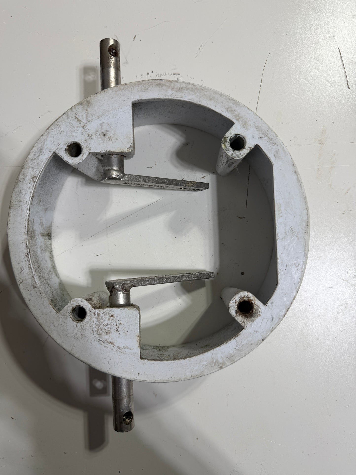 Pedestal Collar - 6 7/8" Diameter - ONLY Has the Throttle Attachments