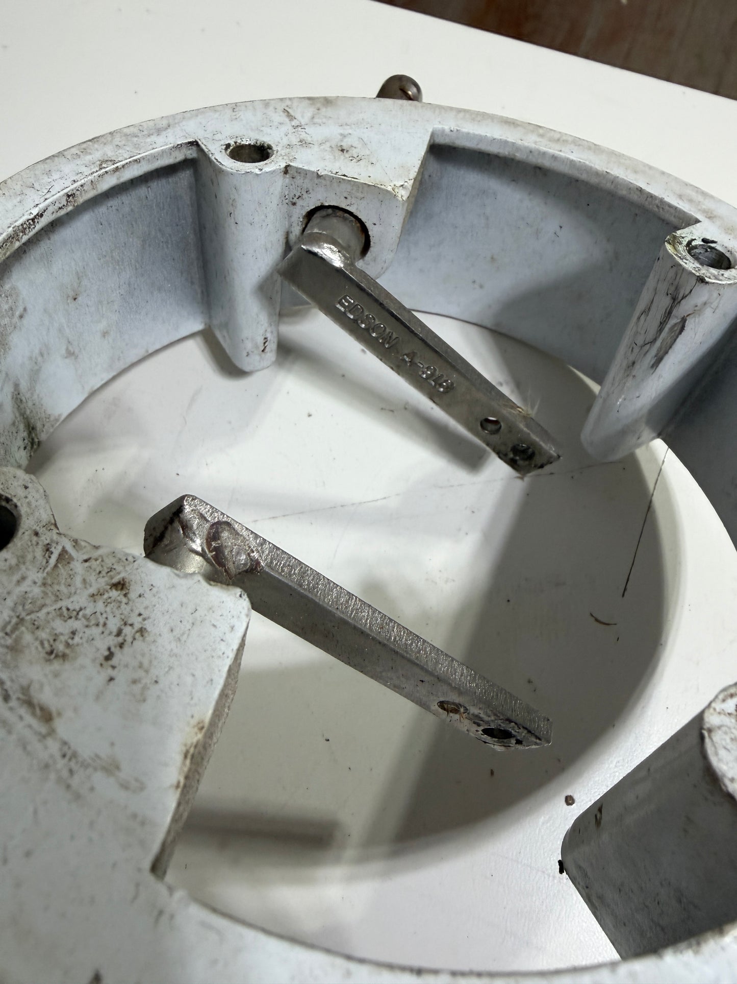 Pedestal Collar - 6 7/8" Diameter - ONLY Has the Throttle Attachments