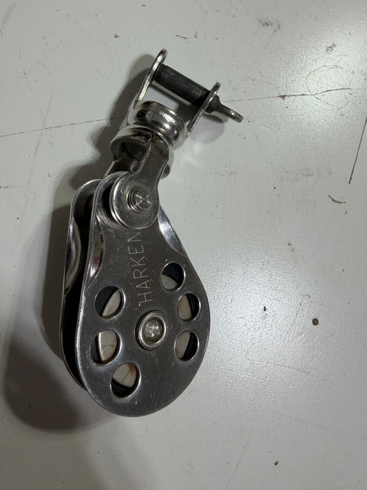 Harken 1 1/2" Wire Swivel Sheave Block - 3/16"