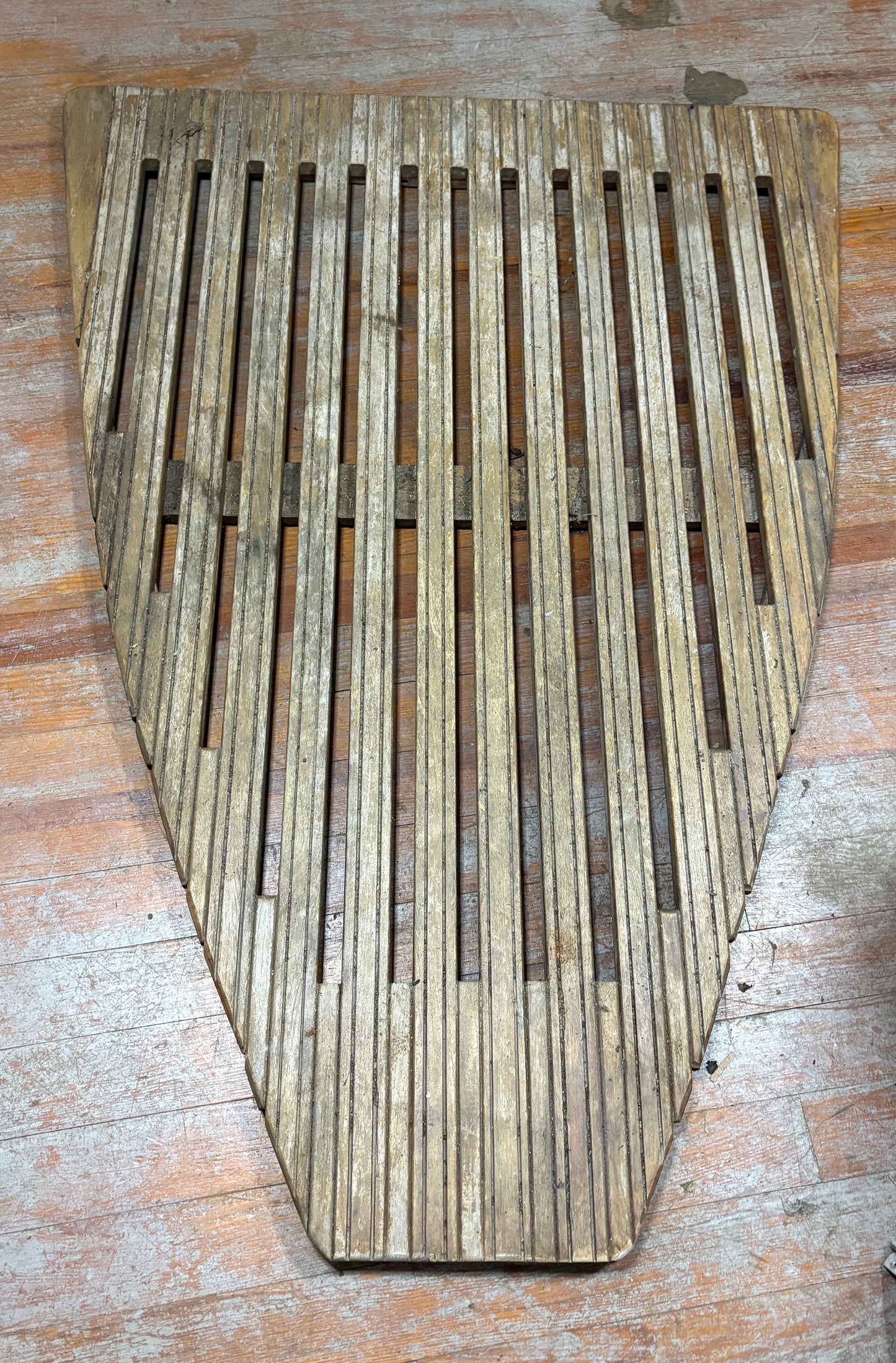 Teak Grate 58" long off of a 32' Custom
