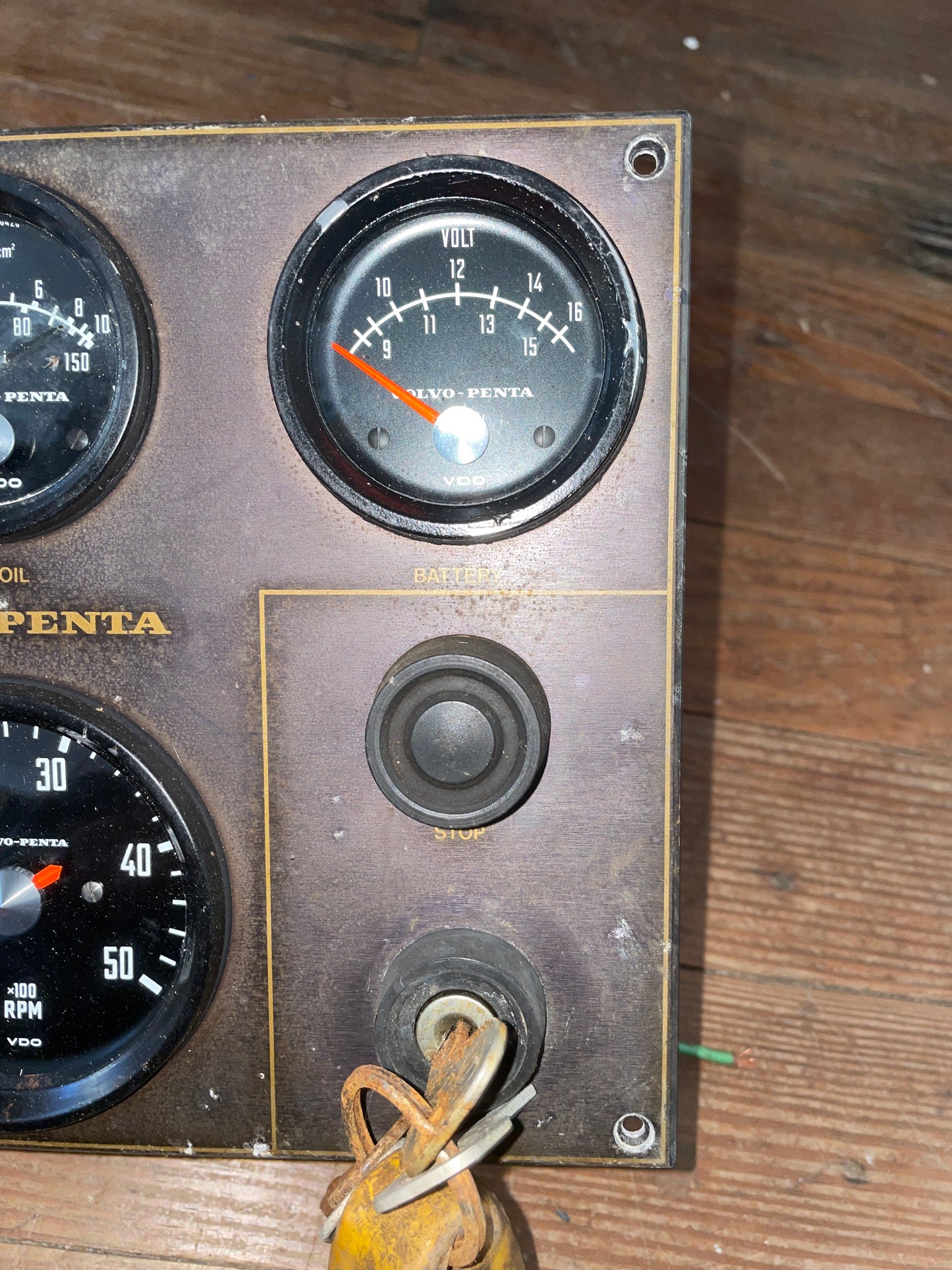 Volvo Penta Engine Panel