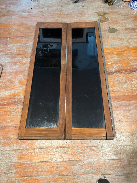 Bi-Fold Teak Door from Custom 32' 47x25.5" -- #70