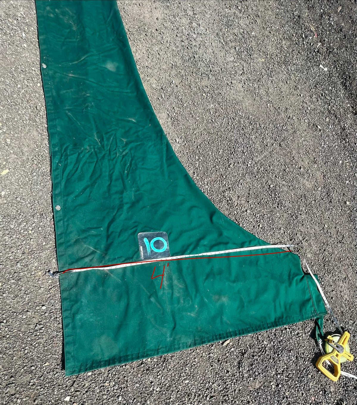 15'2" Quantum Sails Green Main Sail Cover
