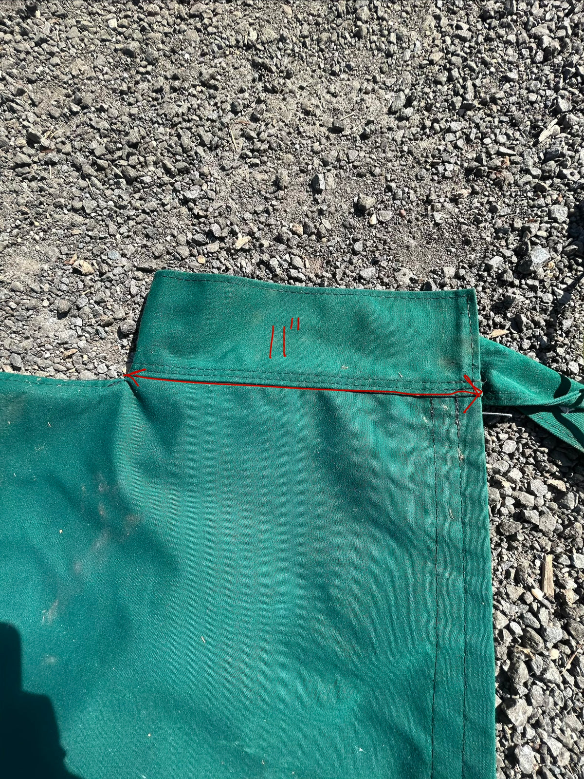 15'2" Quantum Sails Green Main Sail Cover
