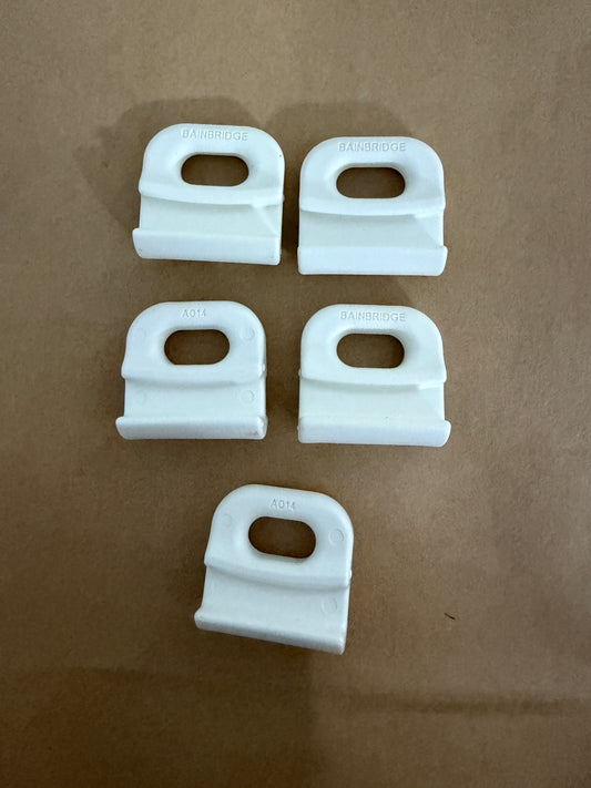 LOT OF 5 Nylon Bainbridge Sail Slugs - 9/16" Width x 1 3/16" Long