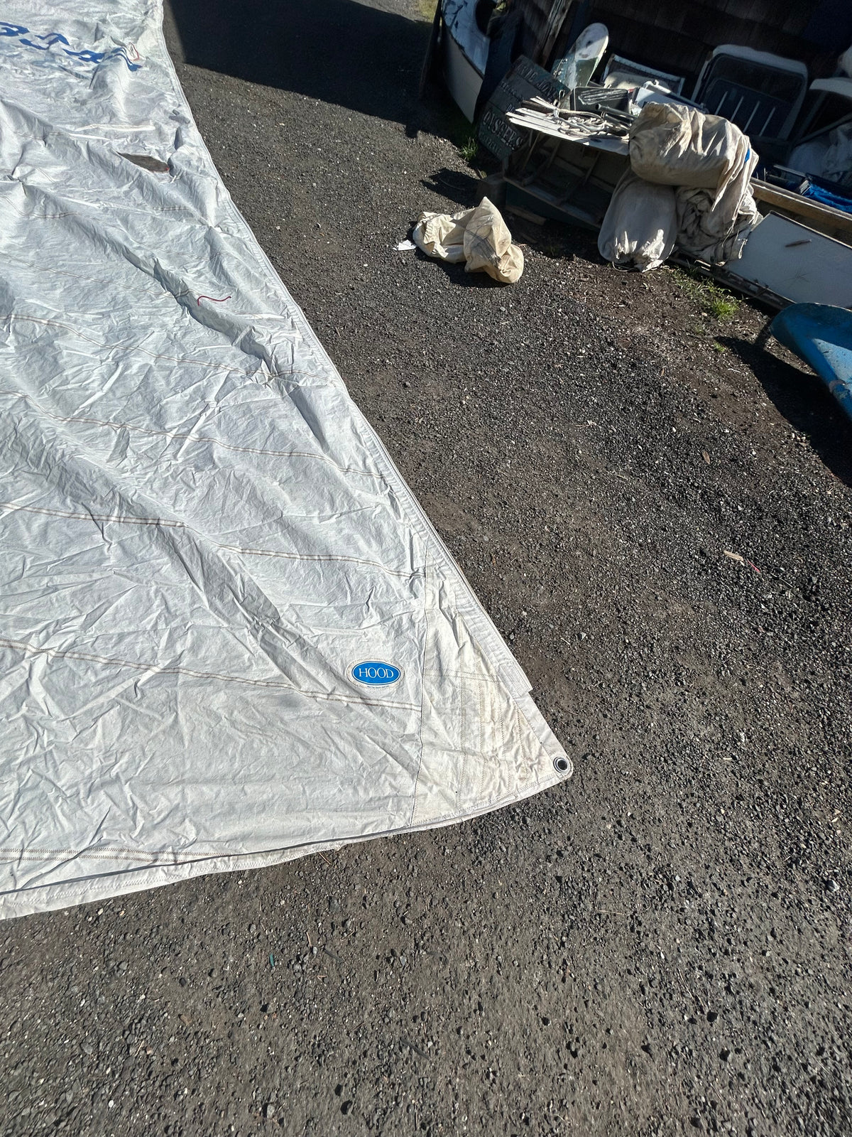 Hood Sail 35’1” x 33’8” x 16’5” 1/4" Slide