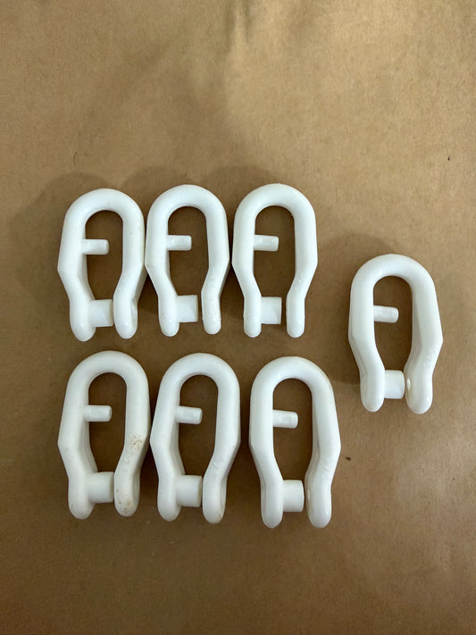 LOT OF 7 Nylon Large Shackle - HB-A028