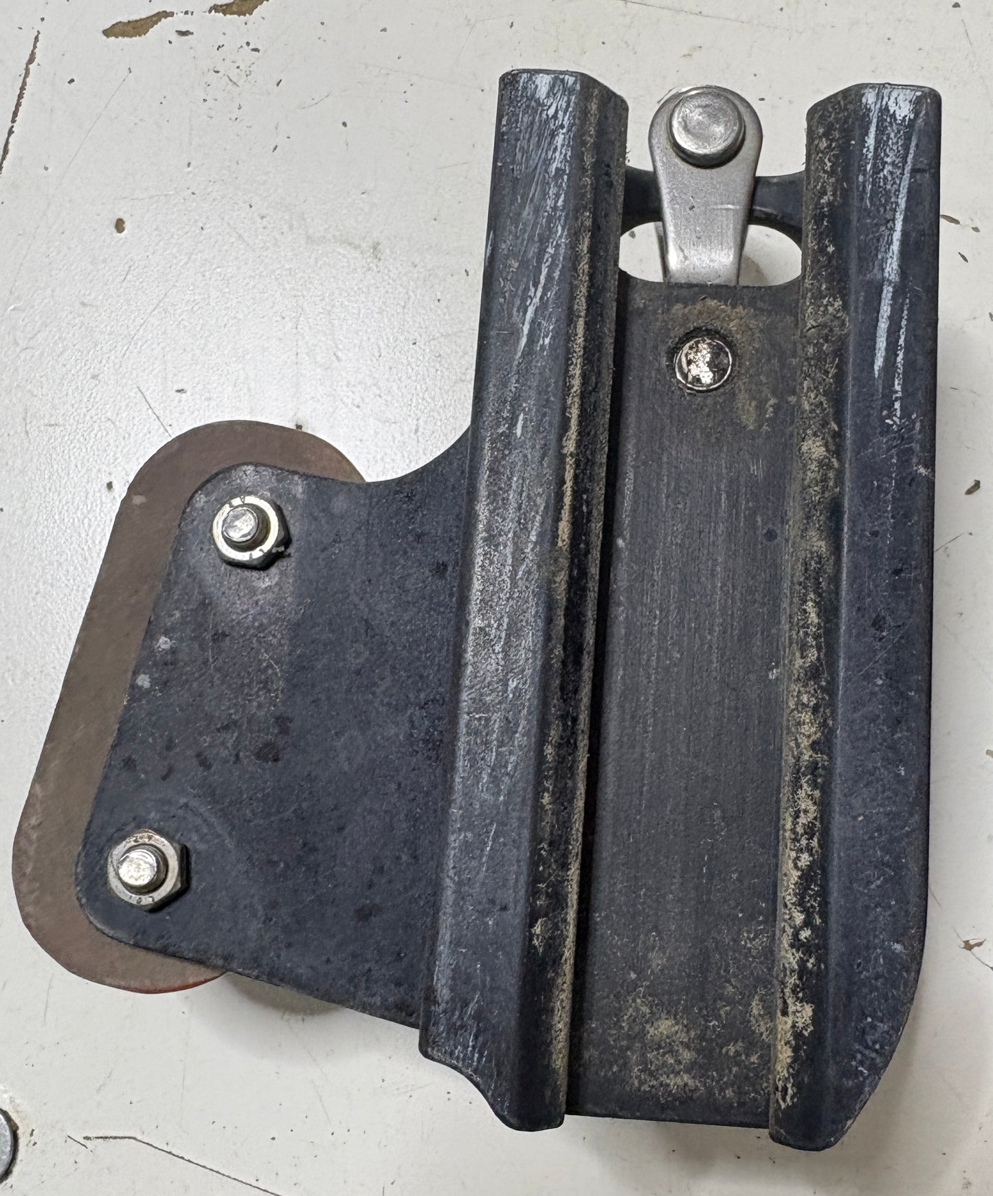 Harken Traveler Ends with Double Sheave Block and Cam Cleat 1" track