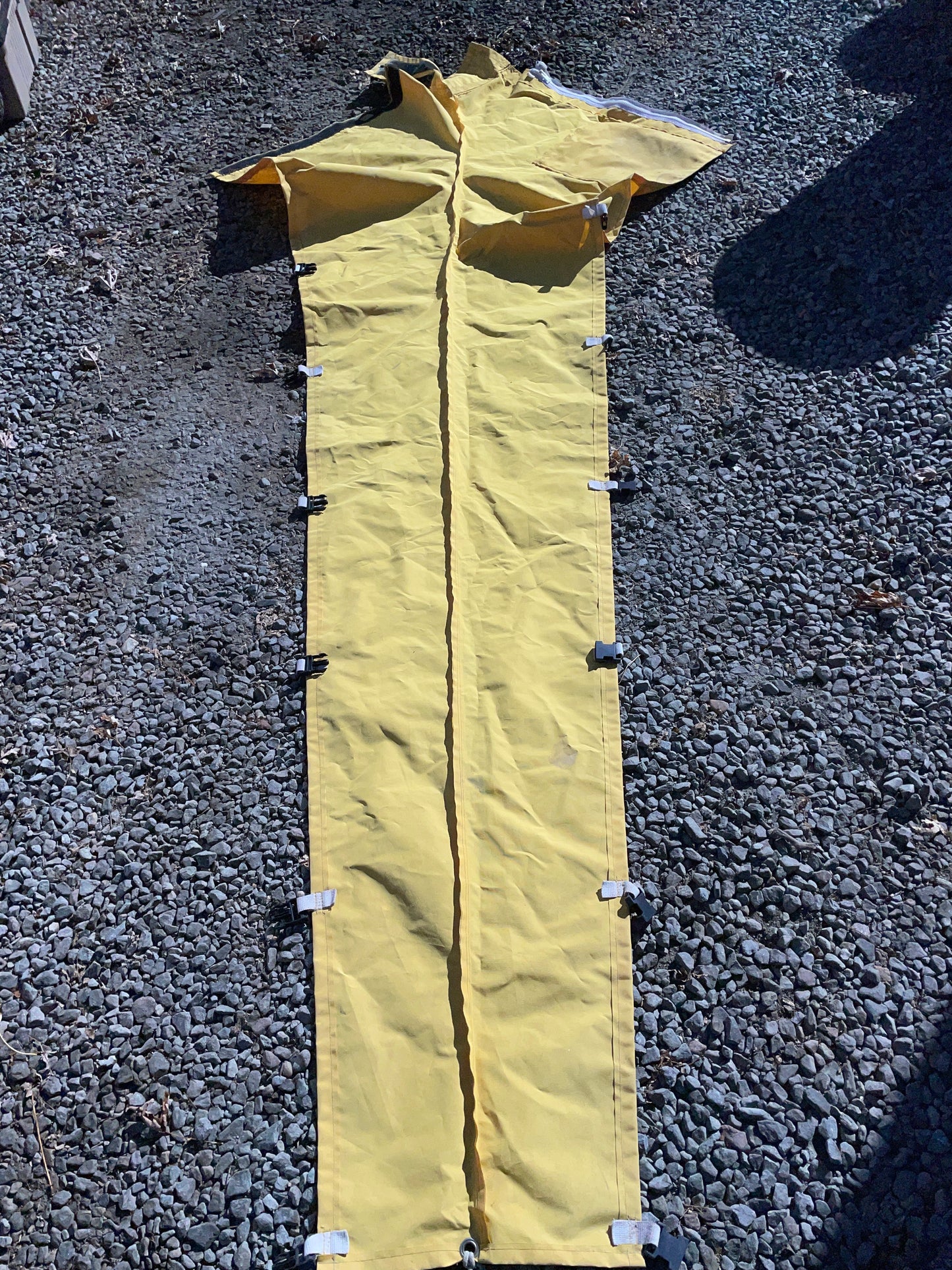 9’7” Yellow Weather Performance Mainsail Cover