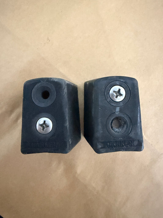 PAIR 1” Harken Rubber Track Ends