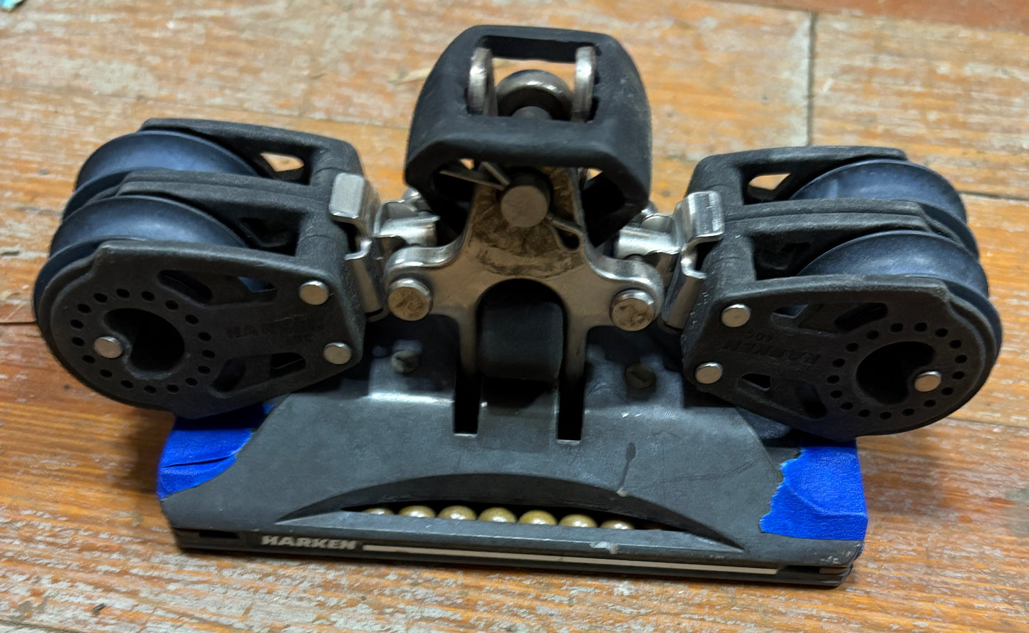 Harken Micro CB Traveler Car with Control Blocks 1" Track