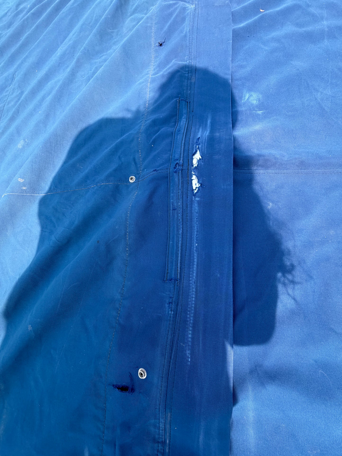Large Bimini / Canvas Cover - 148" Total Length x 85" Bimini Width