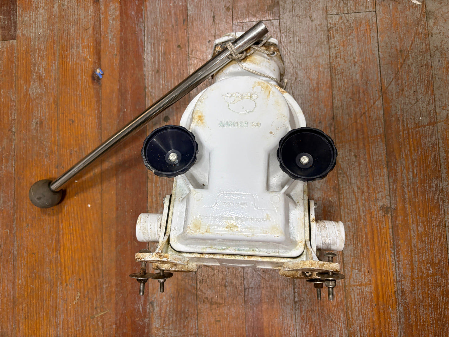 Whale Gusher 30 Manual On Deck Bilge Pump