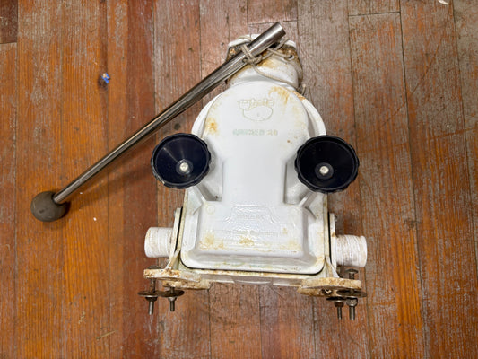 Whale Gusher 30 Manual On Deck Bilge Pump