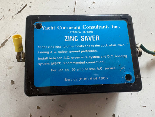 Yacht Corrosion Consultants Inc Zinc Saver