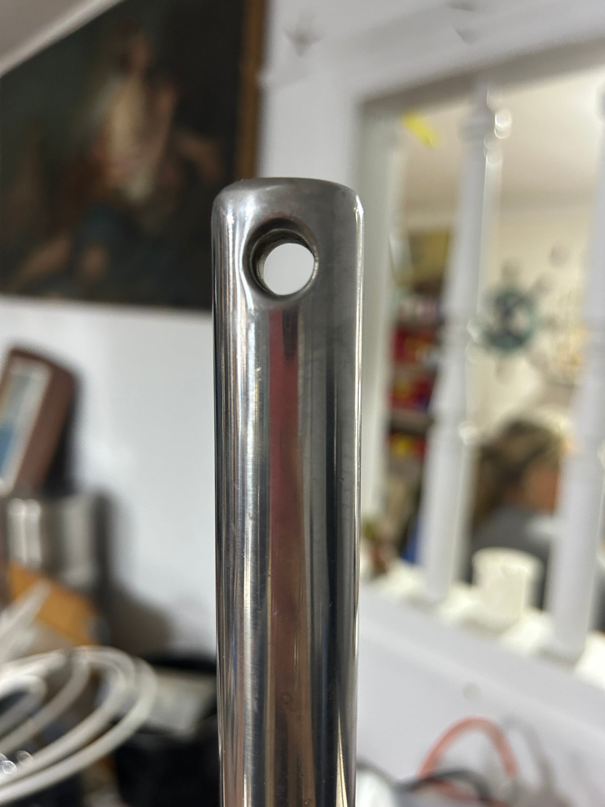 25" Stainless Steel Stanchion and base