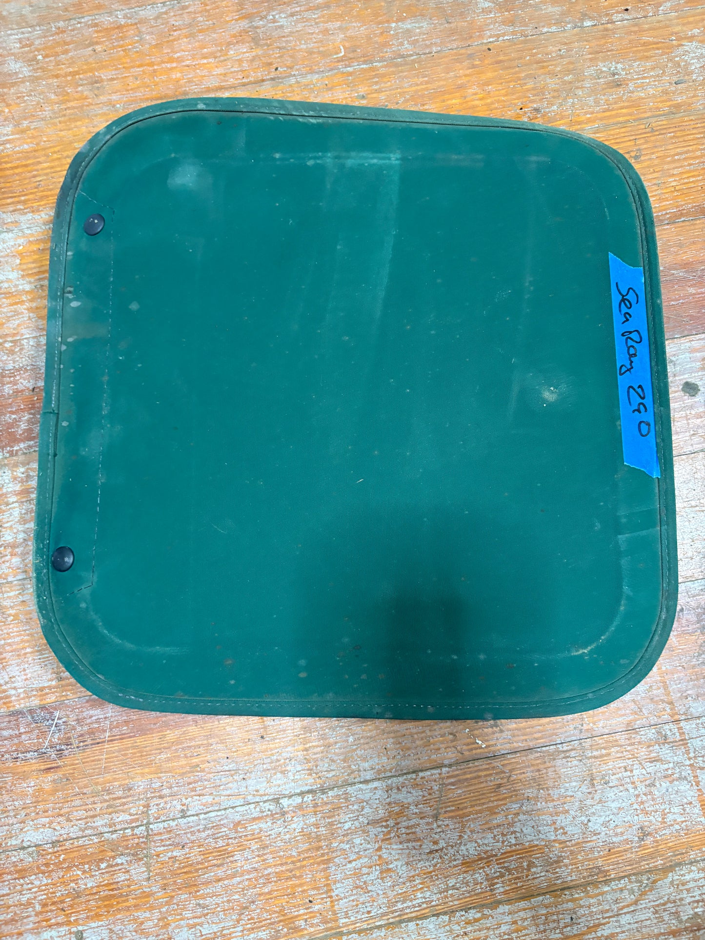 Sea Ray 290 Hatch with Green Cover