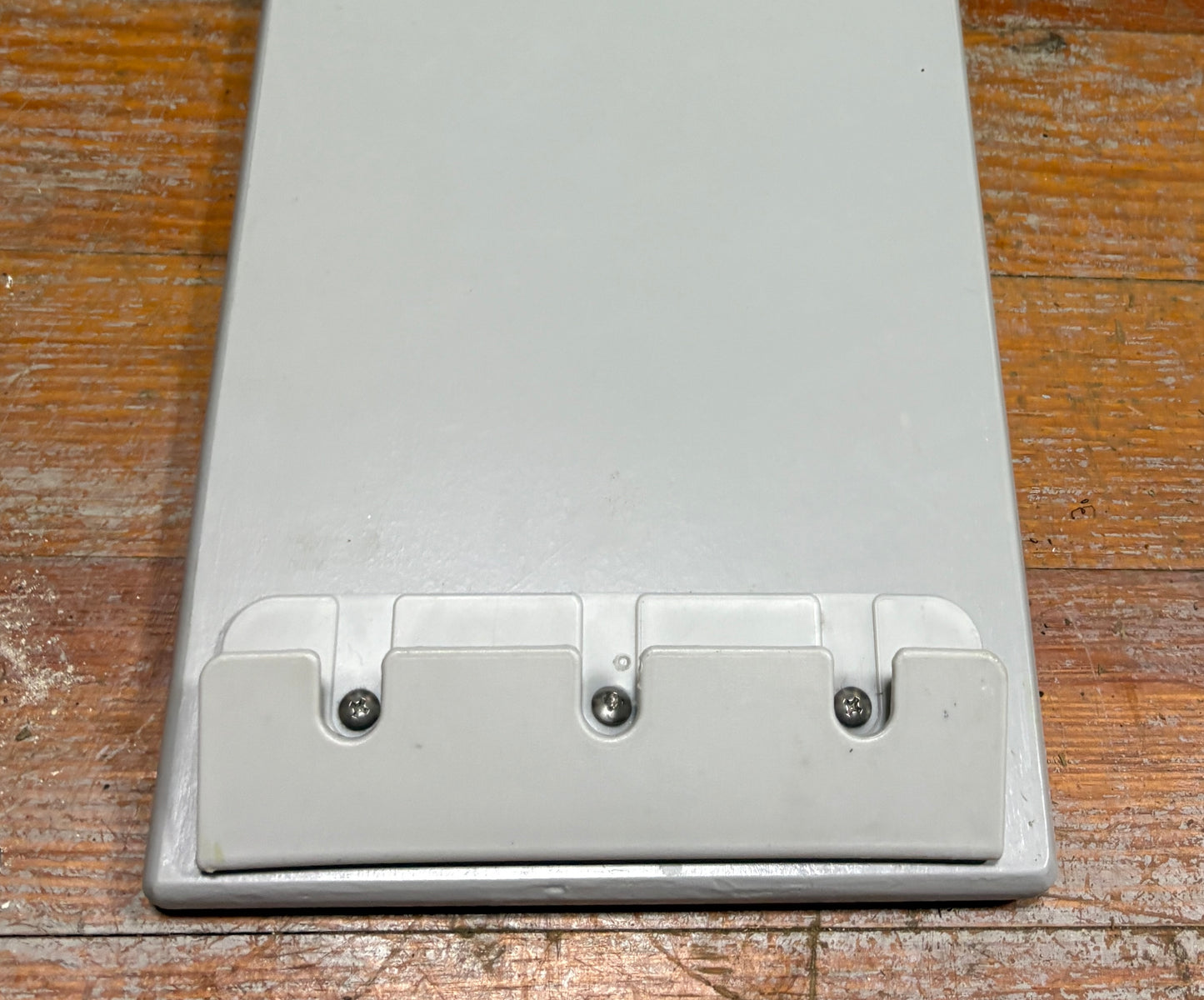 Gray Hard Plastic Dinghy Seat 33.5x8"