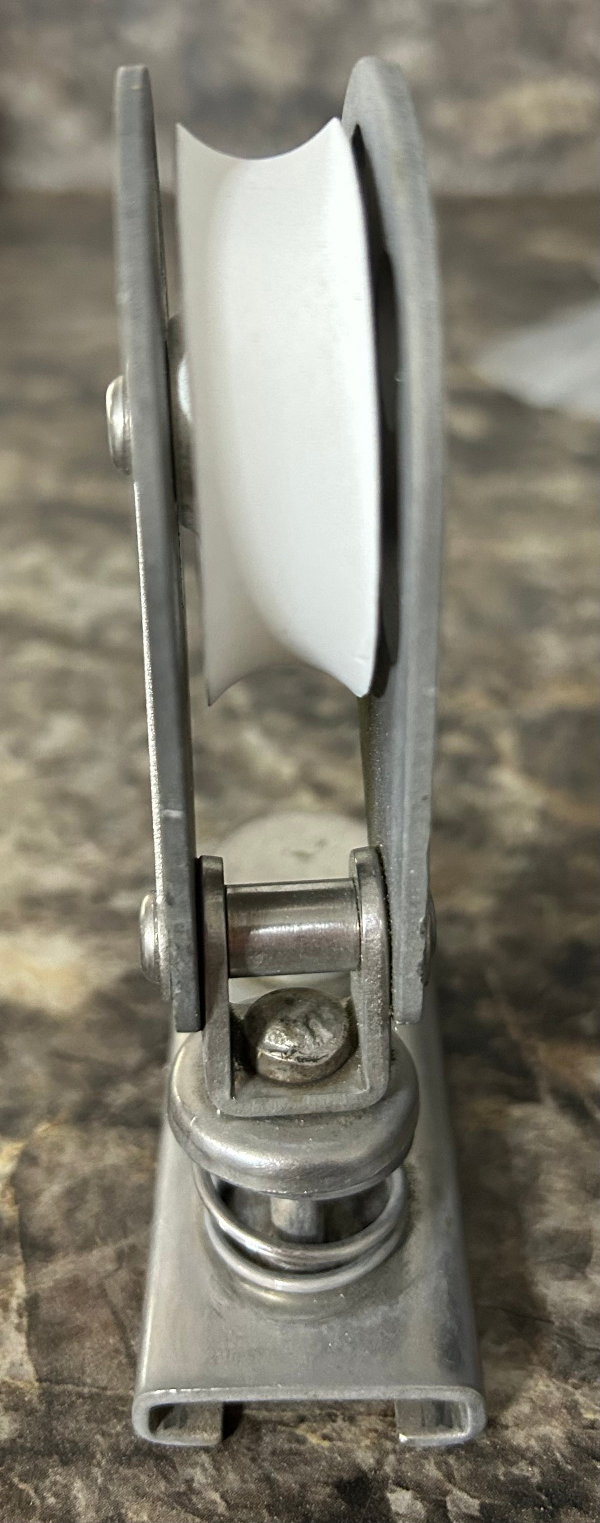 Schaefer Standing Spring Block on 1" Track Car with screw top