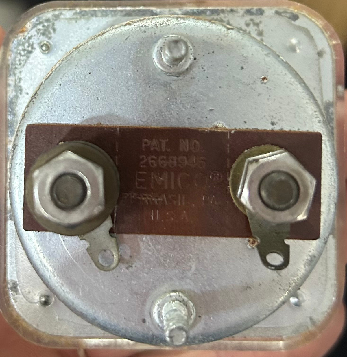 EMICO Hi-Tork D.C. Amperes Panel Meter
