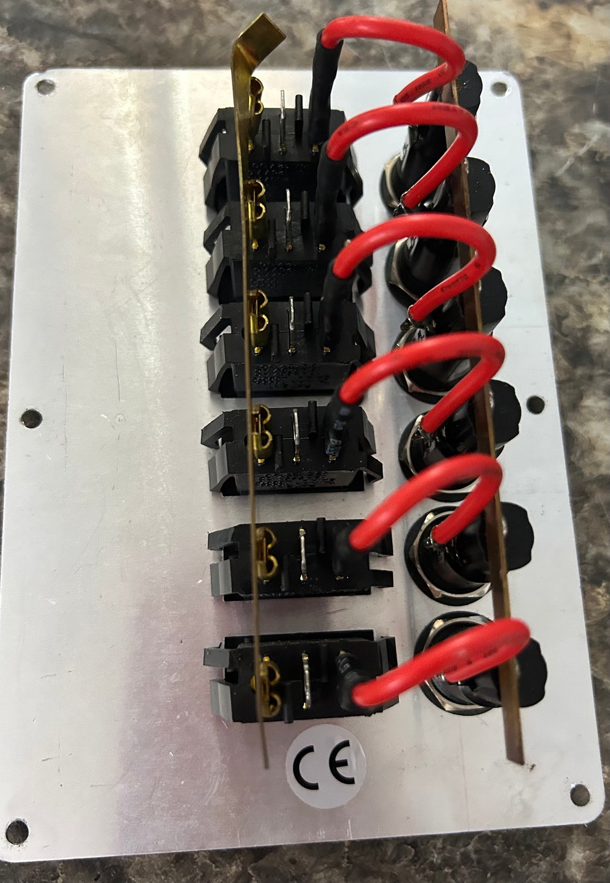 Sea-Dog Line marine electrical switch panel Model 422110
