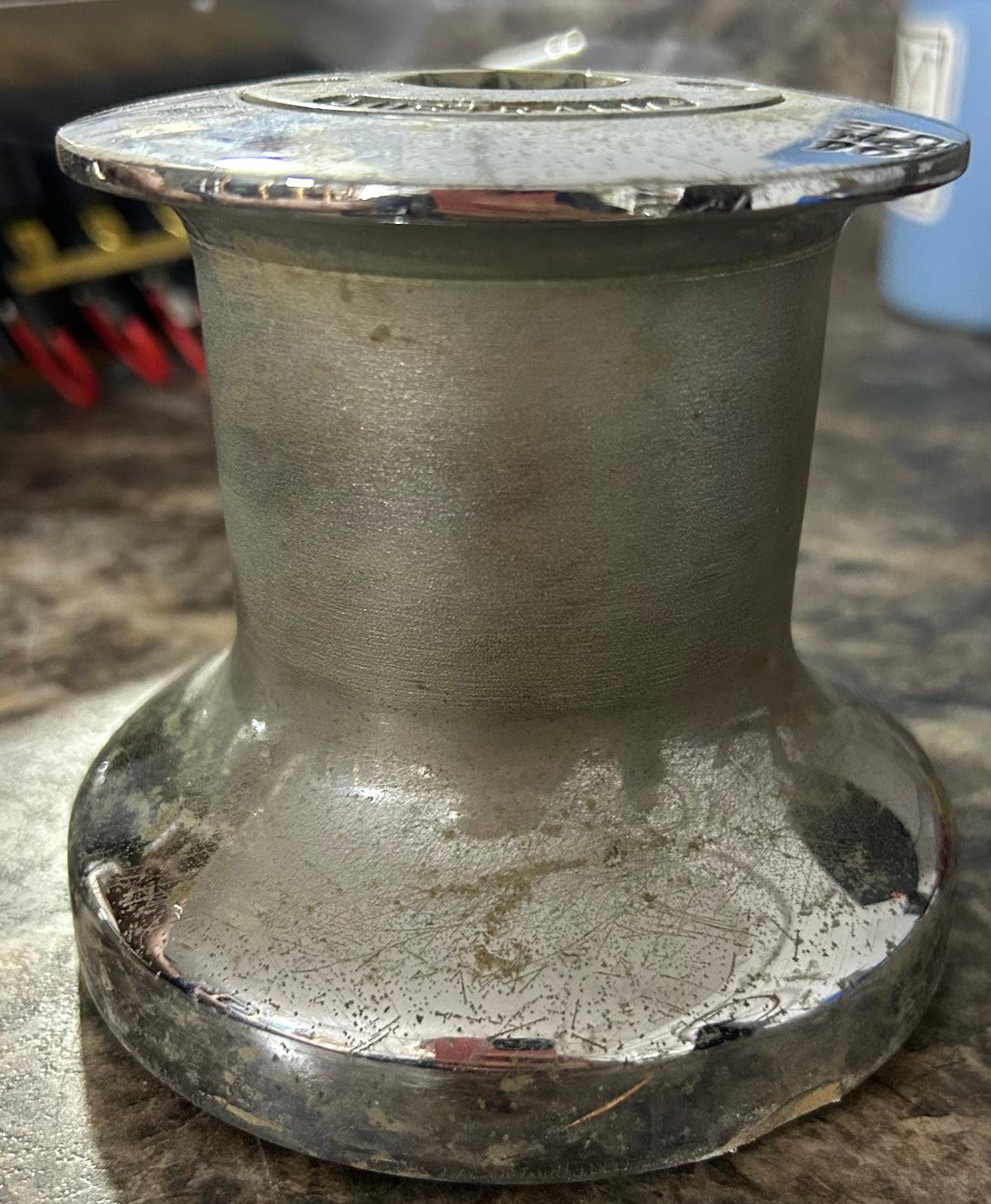 Chromed Plated Bronze Barlow Size 16 single speed winch