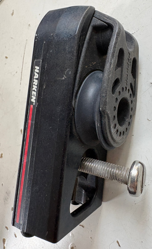 Harken ALI040 Cheek Block Track Car / Traveler Ends from J29 1 1/4" track PAIR