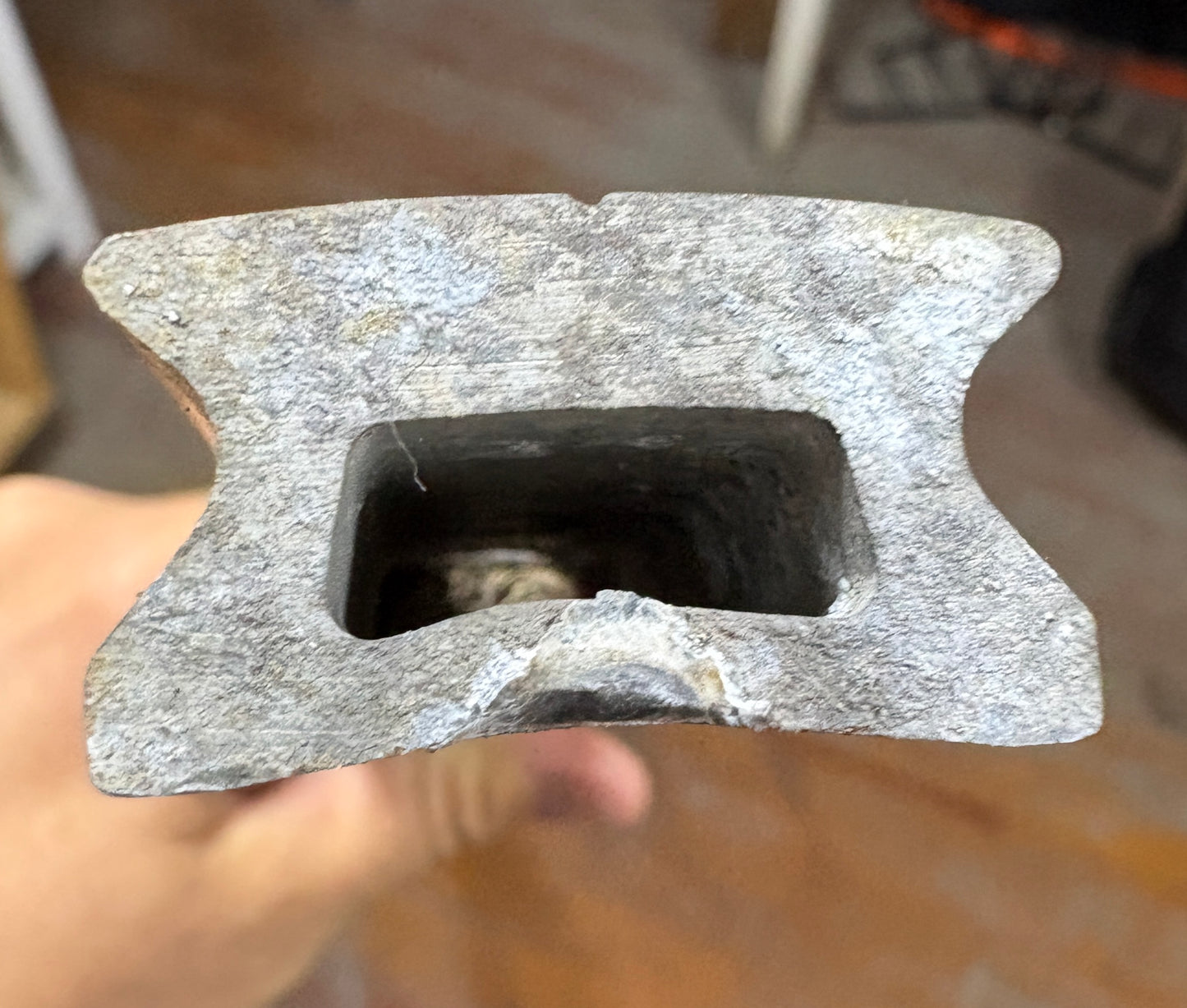 Aluminum T Track/ Traveler 65" long 1 1/4" Track 5/8" height