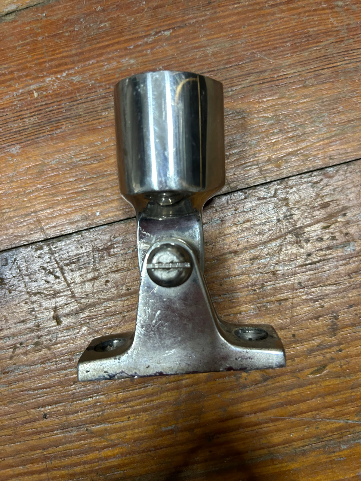 7/8" Stainless Steel External Eye & Bimini Jaw Slide