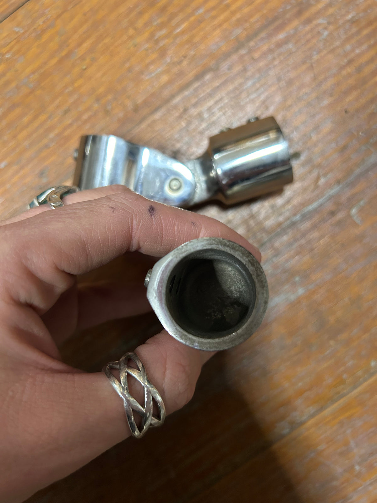 PAIR External Eye End With Bimini Jaw Slide - 7/8" Tube Fitting