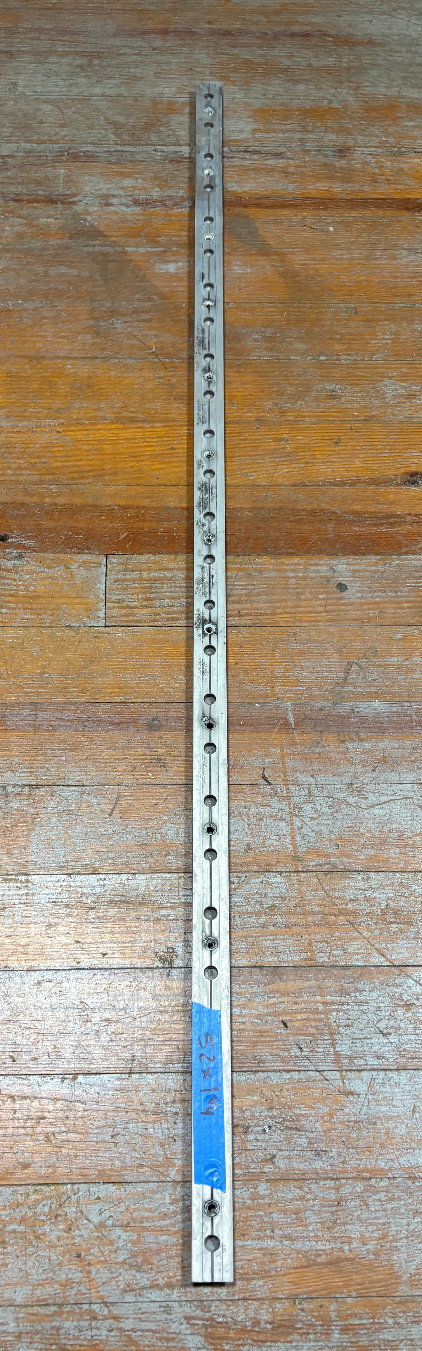 Aluminum Track 52" long 1 1/4" Track